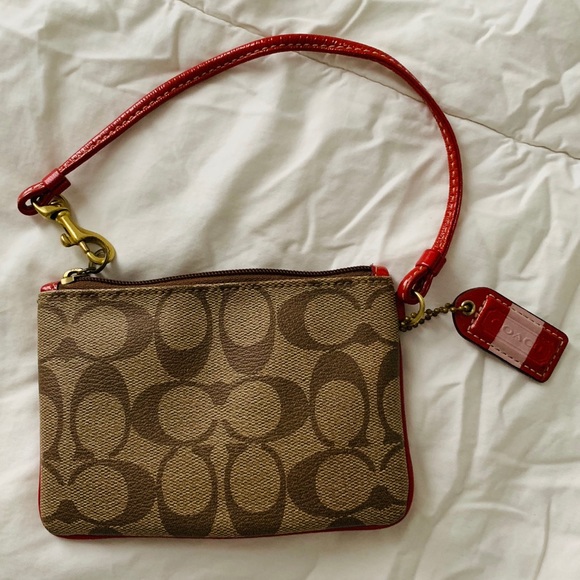 Authentic Coach Wristlet - Picture 7 of 8
